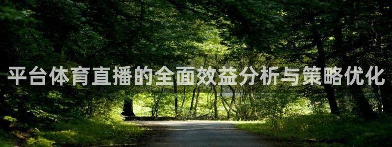 平台体育直播的全面效益分析与策略优化